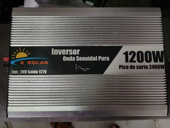 Inversor senoidal pura e-solar 