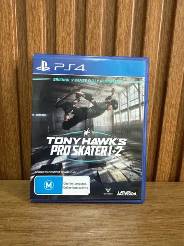 Jogo tony hawk pro skater 1+2 ps4