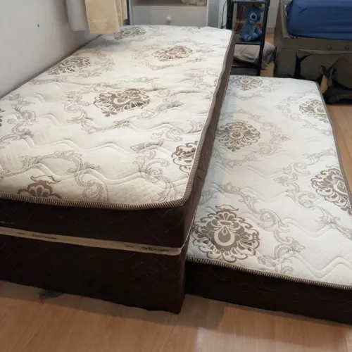 Bicama de Solteiro - 2 Camas em 1 - Ideal para Quartos