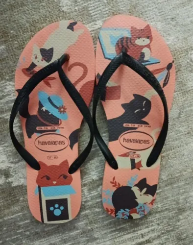 Chinelo Havaianas Slim Pets