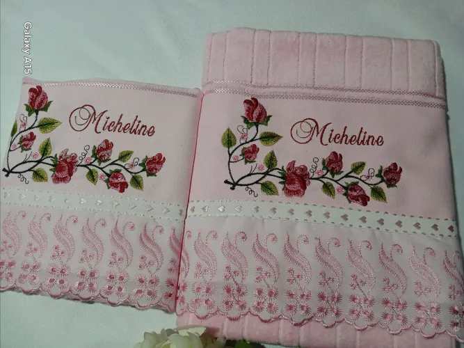 Toalhas personalizadas para crianças e adultos.