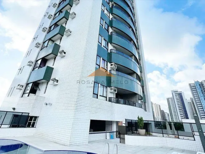 Edifício Boulevard Port Royal, 115m², andar alto,vista mar,3 quartos, 1 suíte, 2 vagas,laz