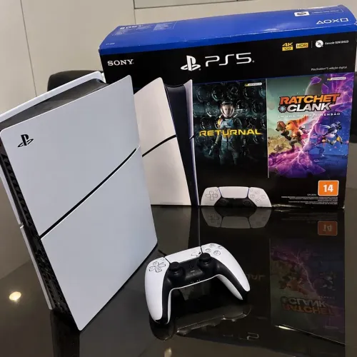 PS5 Slim 1TB com NOTA FISCAL