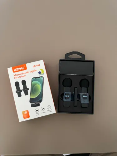 Microfone de lapela