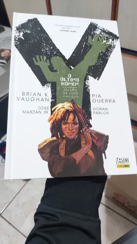  hq y o último homem vol 2 edição de luxo capa dura