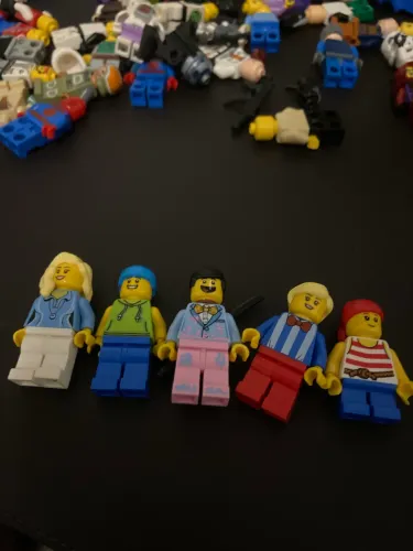 Lote Lego City Raridades