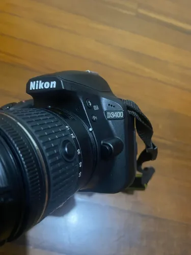 Câmera Nikon D3400 + Lente 18-55mm VR Original | Excelente Estado