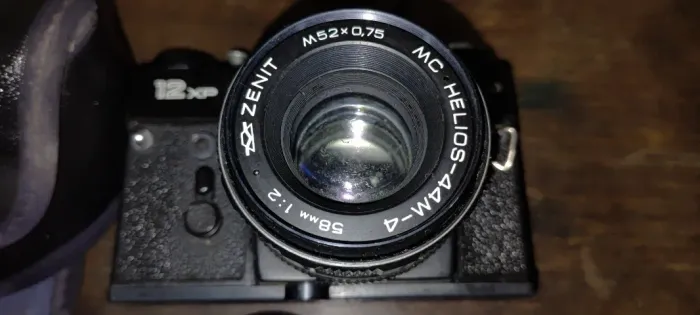 Câmera Analógica Slr Zenit 12xp Russa Pret