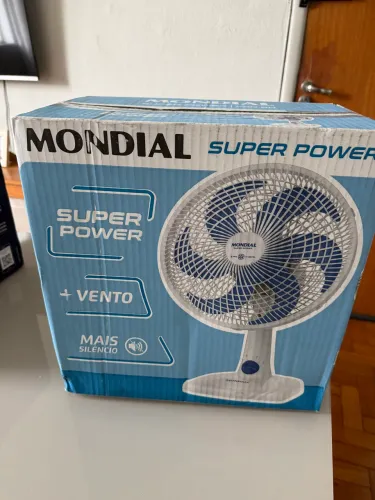 Ventilador de mesa Mondial 30cm Branco