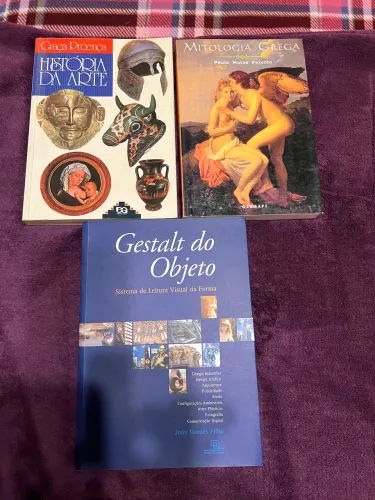 Exclusivo combo de livros sobre História da Arte e Mitologia Grega
