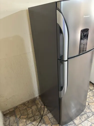 Geladeira Panasonic inox frost free 387 litros!!