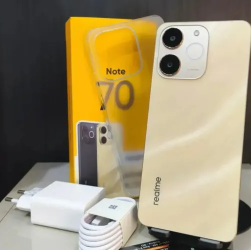 Note 70 (Global) Lançamento 128/4 Gold + Entrega Grátis Goiânia e Região 