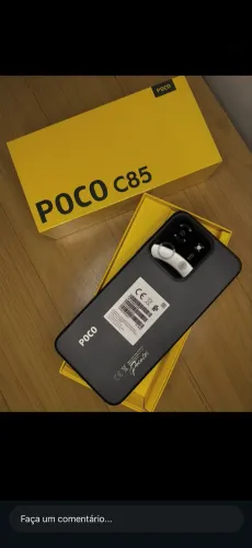 C85 256 GIGAS 8 RAM 4G POCO / Lacrado 1 Ano De Garantia