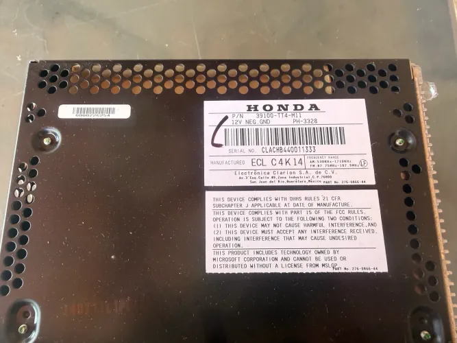 Som original Civic 2015