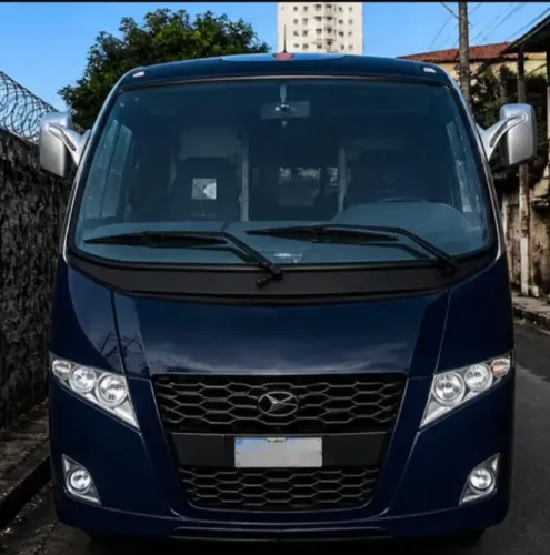 MICRO ONIBUS VOLARE DW9 AZUL 2014 EXECUTIVO