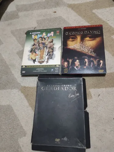 Filmes duplos antigos. 70 reais