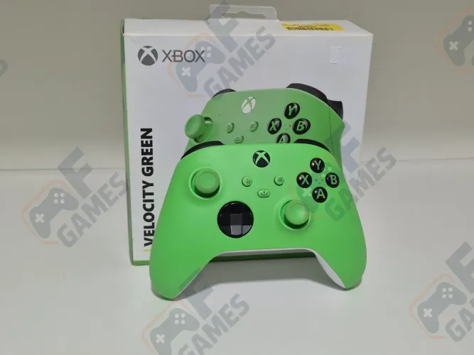 Controle Xbox Series Velocity Green Seminovo | Aceito Cartão!!!