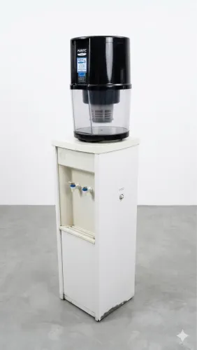 Bebedouro de Coluna com Purificador Purific Ecológico (Sem Galão)