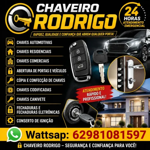 Chaveiro 24hrs