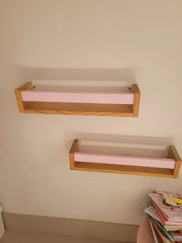 2 prateleiras para livros infantil