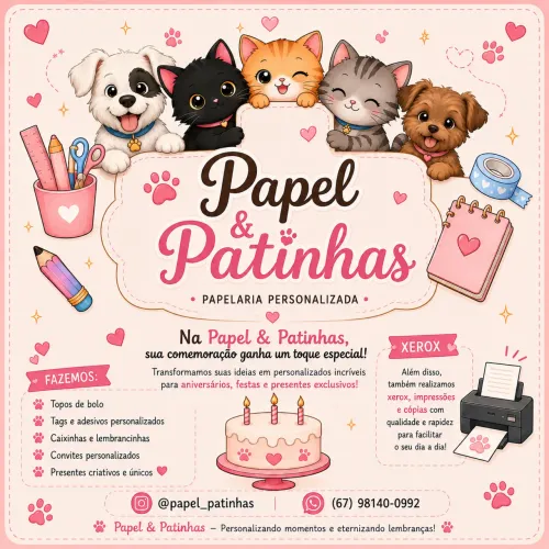Fotos ou presentes personalizados