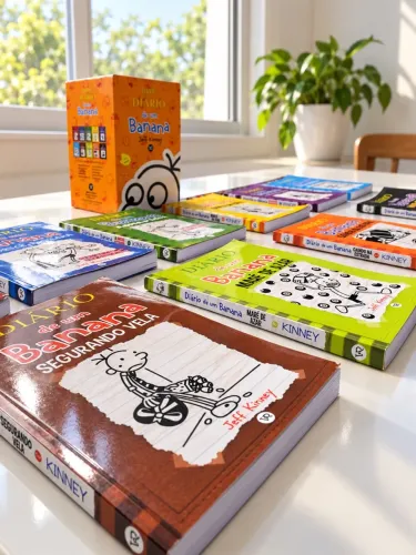 BOX 10 LIVROS DIÁRIOS DE UM BANANA