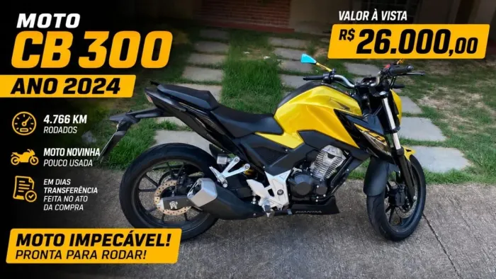 Moto Honda CB 300