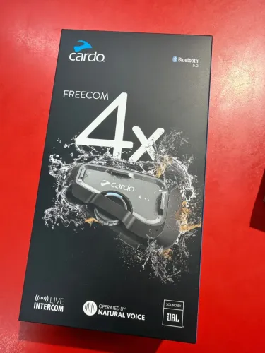 Cardo 4x intercomunicador - novo lacrado com nota fiscal de compra