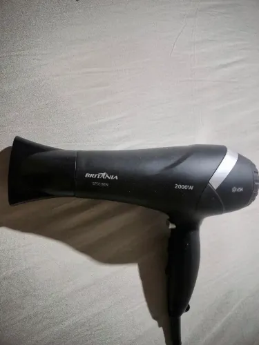 Secador de Cabelo Britânia 2000W Tourmaline Íon - Pouco Uso!