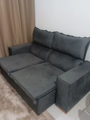 Sofá retrátil 2 lugares
