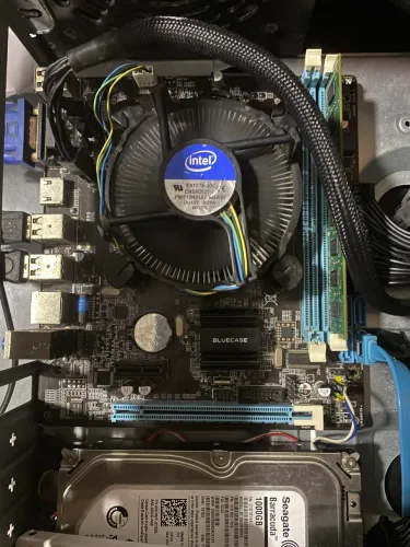 Kit placa mãe core i3 