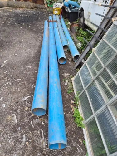 Tubo pvc 150mm azul