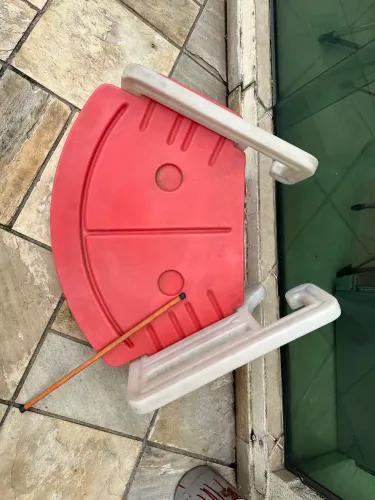 Plataforma Save dog para piscina
