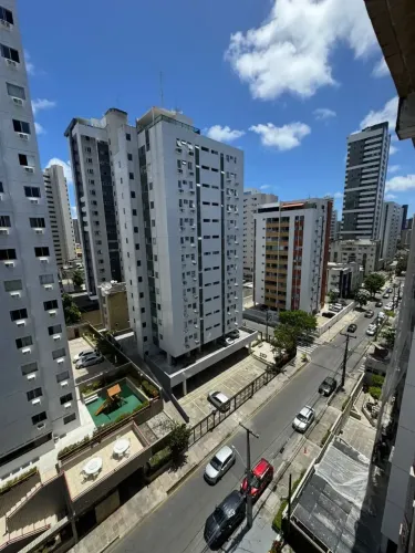 Proximo igreja nova de Boa Viagem 8 andar 120m2 util, varanda, 3 st 1 st, nascente, oportu