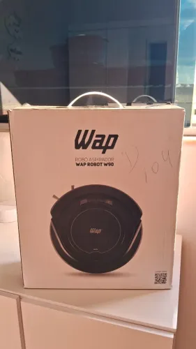 Robô Aspirador WAP Robot W90 3 em 1