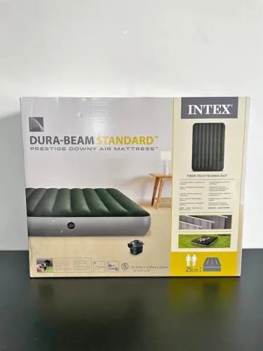 Colchão inflável Casal INTEX Com Bomba de Ar Inclusa a Pronta Entrega