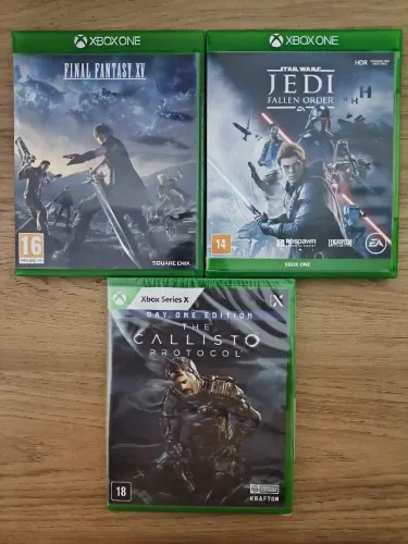 Jogos físicos para Xbox One/Séries
