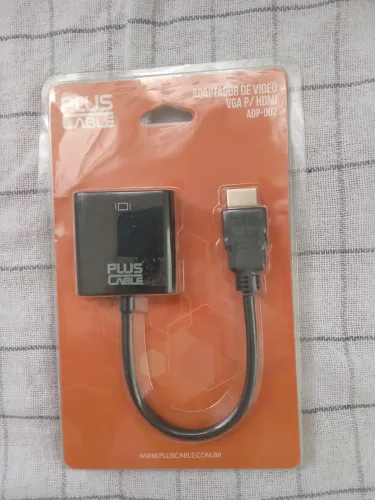 ADAPTADOR DE VÍDEO VGA PARA HDMI - ADP-002 - PLUS CABLE