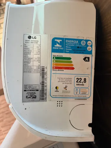 LG 12.000btus 127V Dual inverter