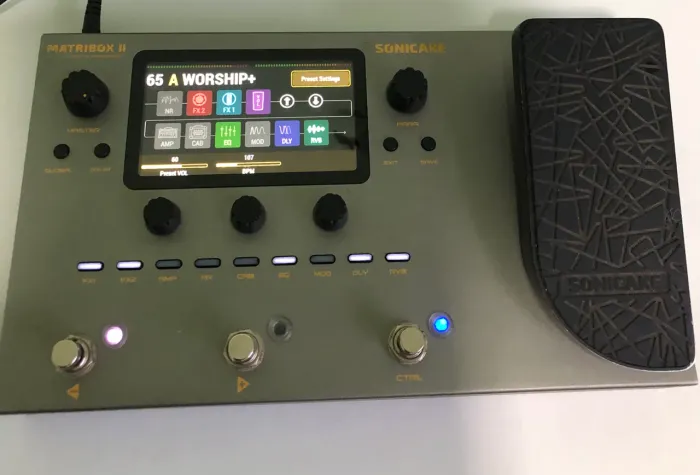 Pedaleira Multi-efeitos Sonicake Matribox II - Excelente Estado