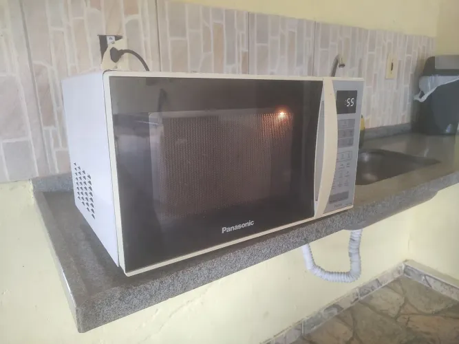 Microondas Panasonic funcionando perfeitamente