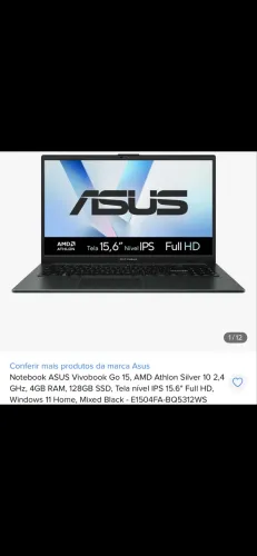 Notebook asus