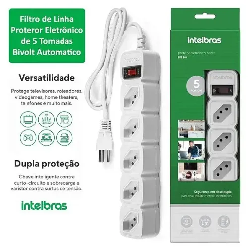 FILTRO DE LINHA TIPO EXTENSÃO ( INTELBRAS)
