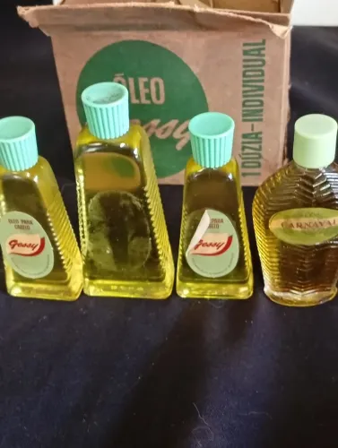 Antigo óleos de barbear as 50.