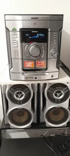 Mini System Sony - Mini System Sony Usado com Defeito