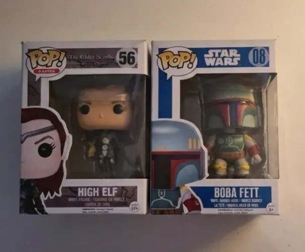 Combo 2 Funko Pop! (Boba Fett - 08 e High Elf - 56)