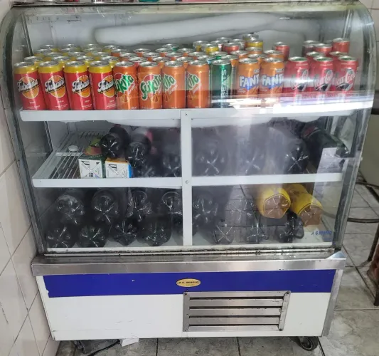 Freezer geladeira balcão vitrine