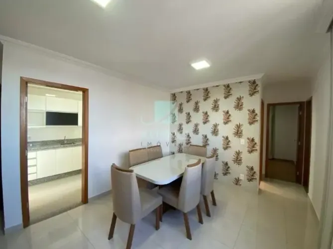 Mesa de Jantar 6 Lugares - Tampo de Vidro Branco | Moderna e Elegante