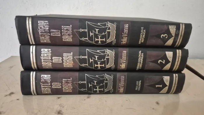 História do Brasil Vol.1,2 e 3 - Livros