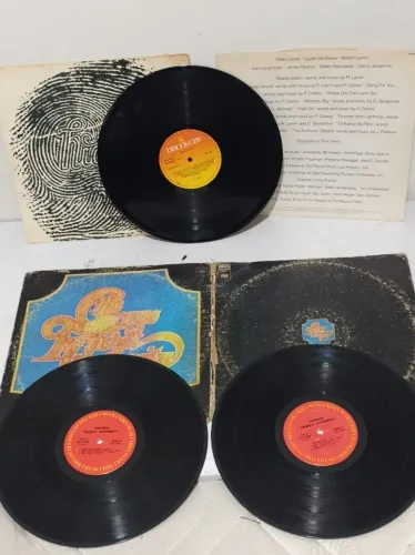 Disco Vinil Rock Pop Lote 4 LP Banda Chicago X XIV VII Transit Authority